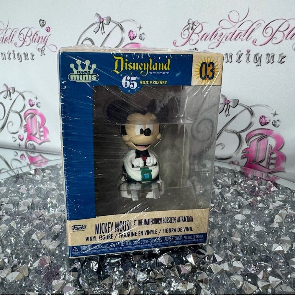 Funko Pop! Mickey Mouse Vinyl Figure Matterhorn bobsled attraction funko mini 03